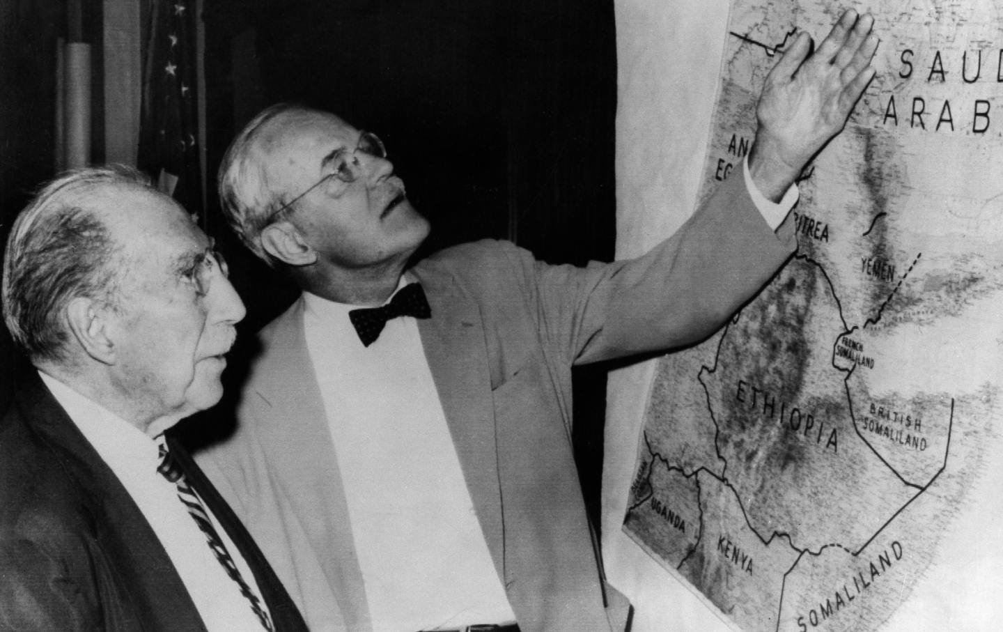 CIA chief Allen Dulles in 1958.